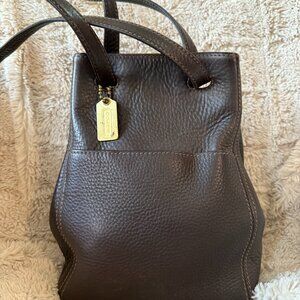 Vintage Coach Sonoma bucket bag 4923 Brown pebbled leather